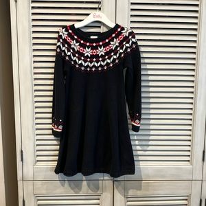 Hanna Anderson winter sweater dress